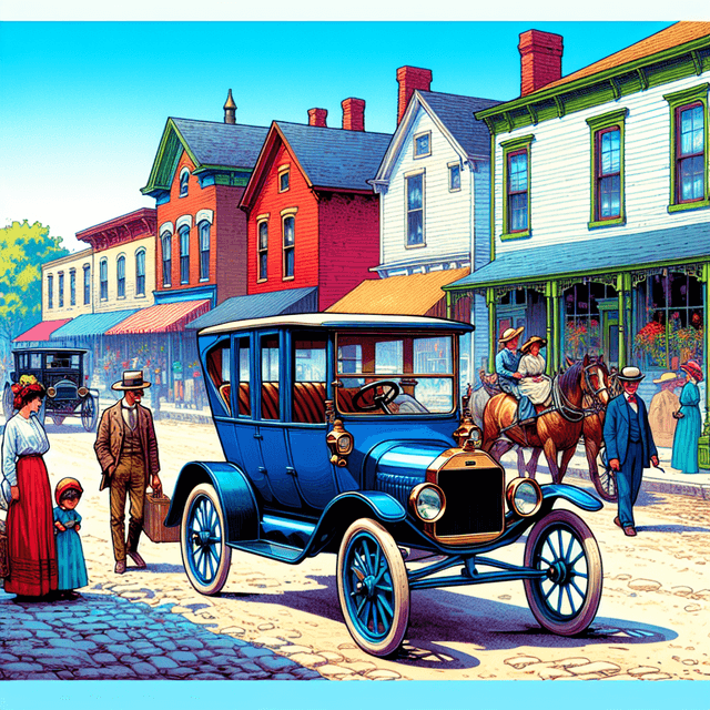 Early 1900s Cars: Model T Madness