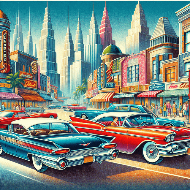 1950s-60s Cars: Big and Bold