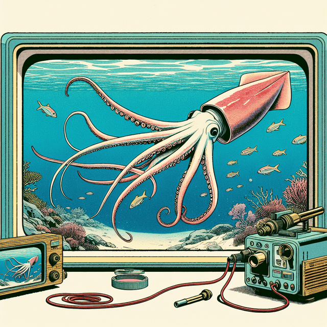 The First Time We Saw a Giant Squid Alive