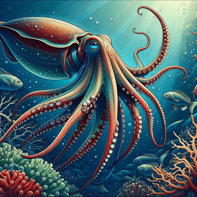 What Does a Giant Squid Eat?