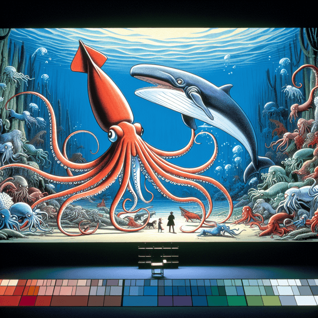 The Epic Battle: Giant Squid vs. Sperm Whale
