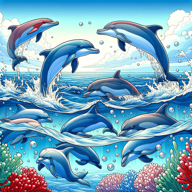 Jump, Flip, and Play: The Fun Side of Dolphins
