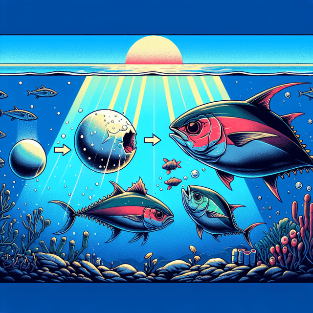 Baby Tuna: The Start of a Big Journey