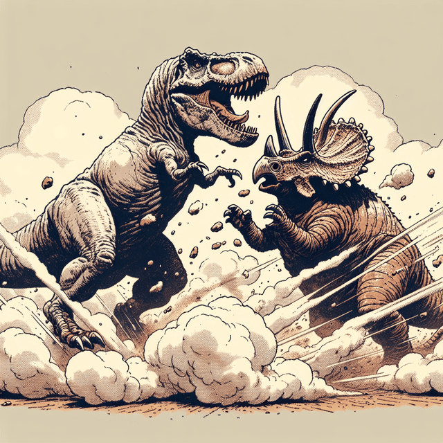 dinosaur-battle