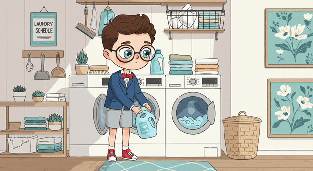 Add Detergent and Other Items