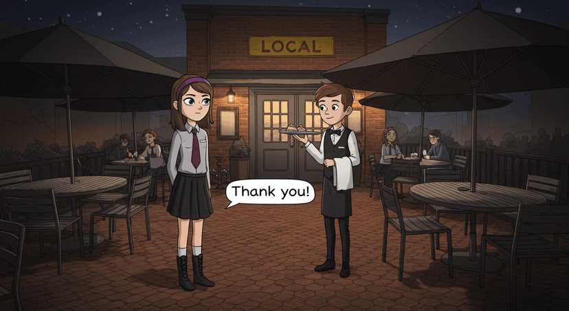 Leave the Restaurant