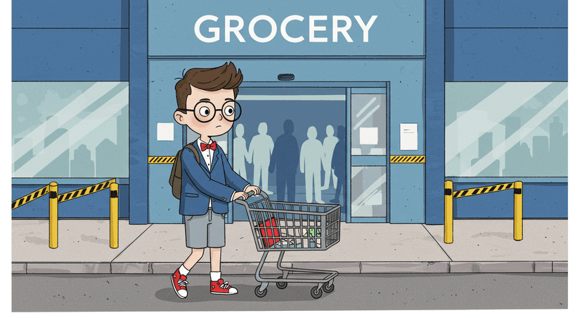 Enter the Grocery Store