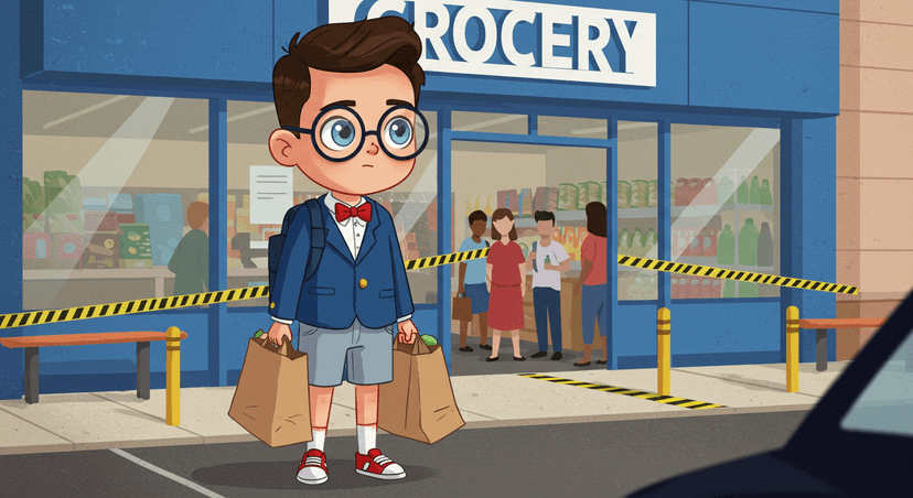 Leave the Store and Head Home