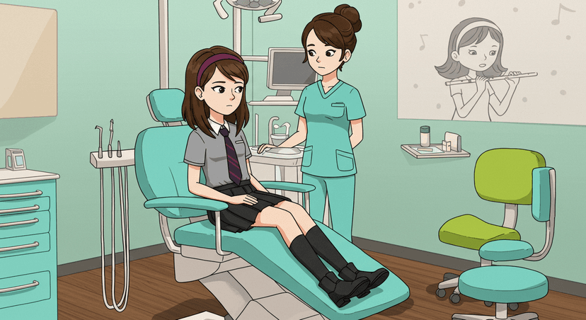 Sit in the Dental Chair