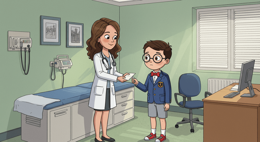 Doctor Gives Advice or Prescribes Medicine if Needed