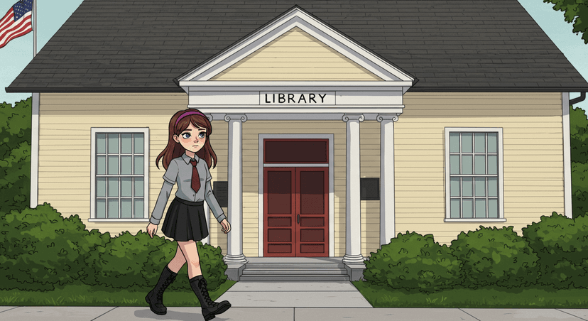 Arrive at the Library