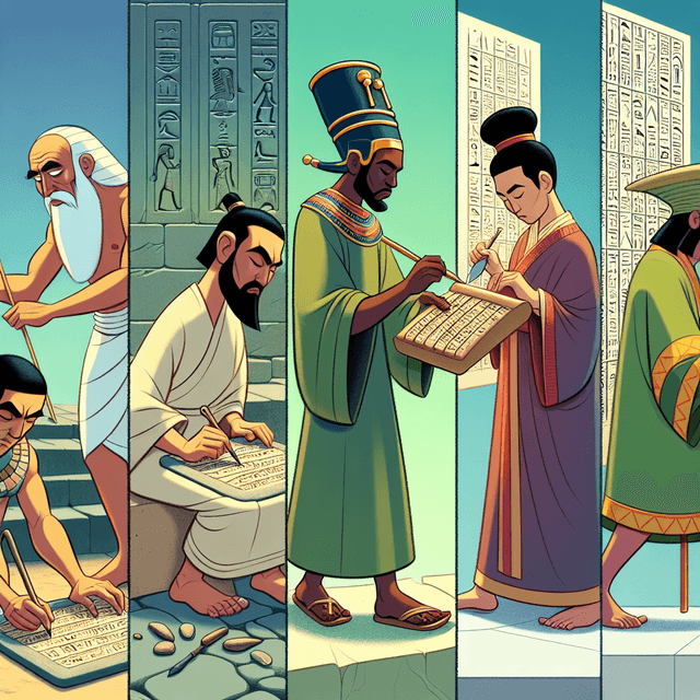The Birth of Writing (3000 BCE - 500 CE)