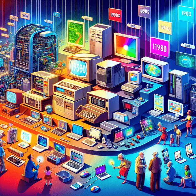 Summarize the Evolution of Computers