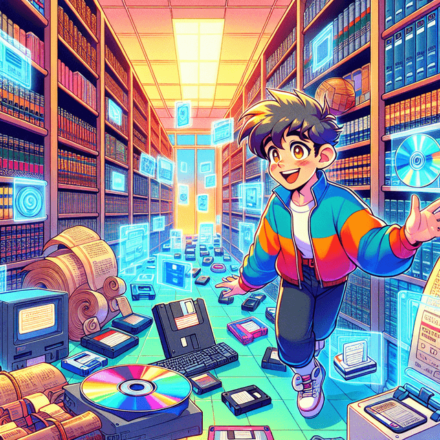 Evolution of Digital Storage 📀