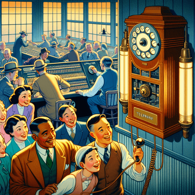 Early 1900s Phones: Cranks and Operators