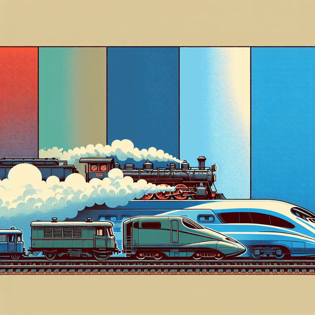 The Train Evolution: From Smoke to Smooth