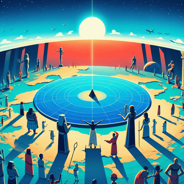 Ancient Views: The Earth as a Flat Land