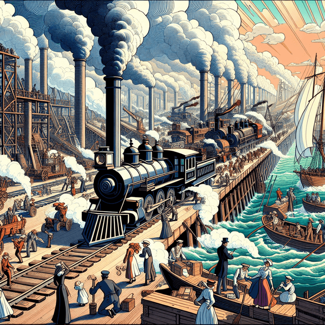 The Age of Machines: Steam and Coal Power