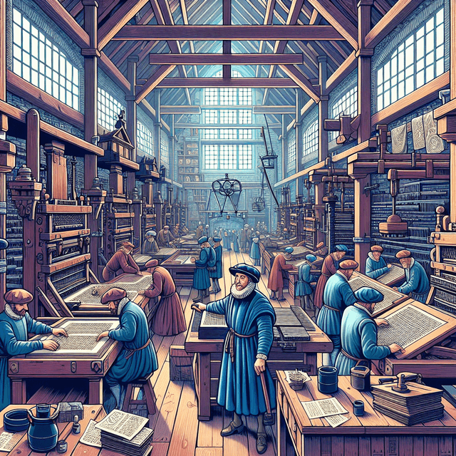 The Printing Press: Sharing Knowledge