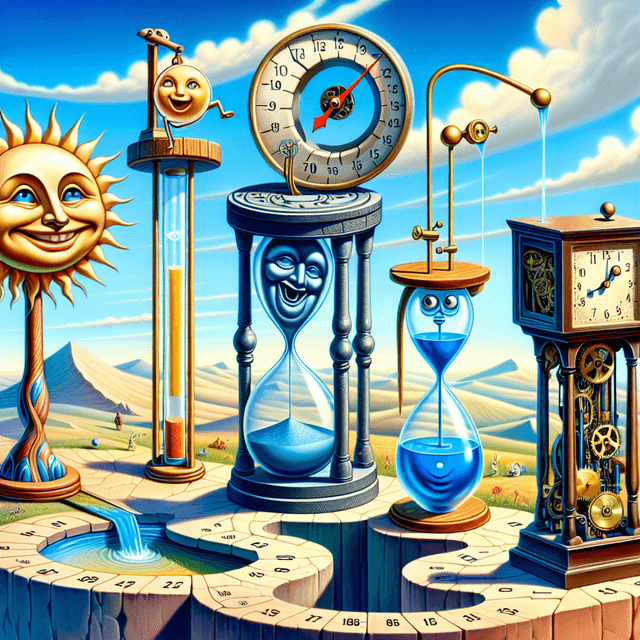 The First Clocks: From Sand to Gears