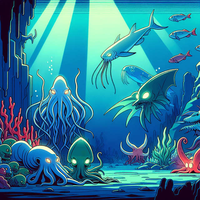 The Strange Creatures of the Abyss