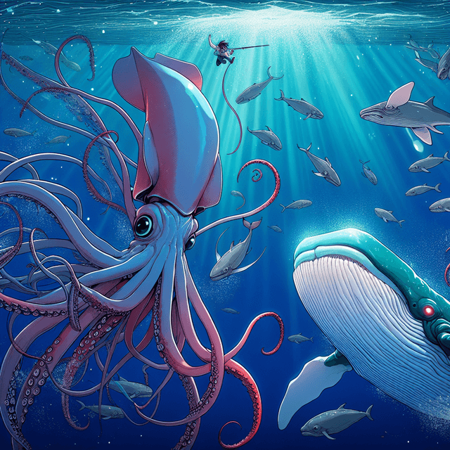 Who Hunts the Colossal Squid?