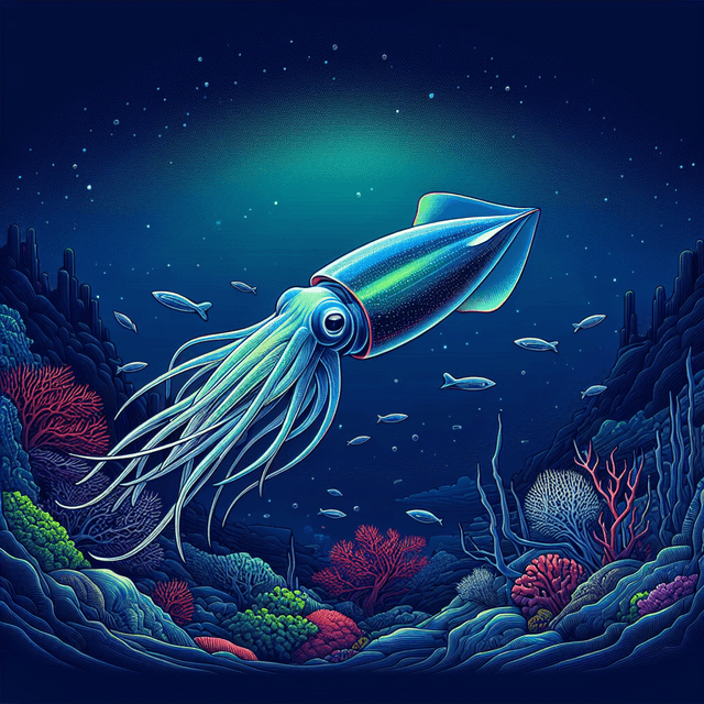 Where Do Glass Squids Live?