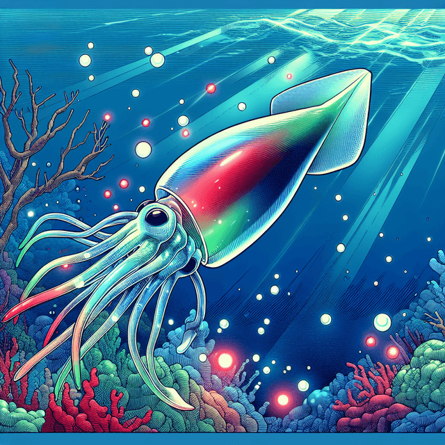 How Glass Squids Avoid Predators