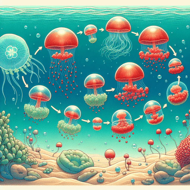 Life Cycle of a Jellyfish