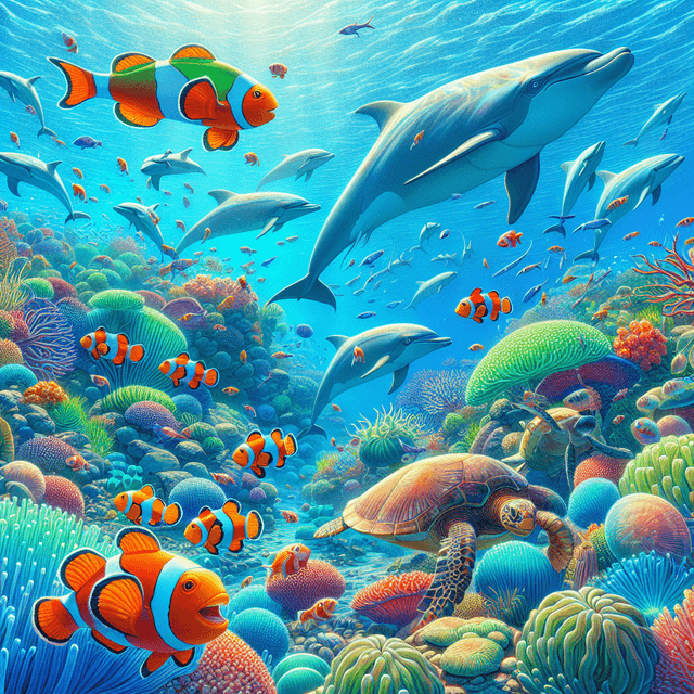 Common Animals of the Sunlight Zone