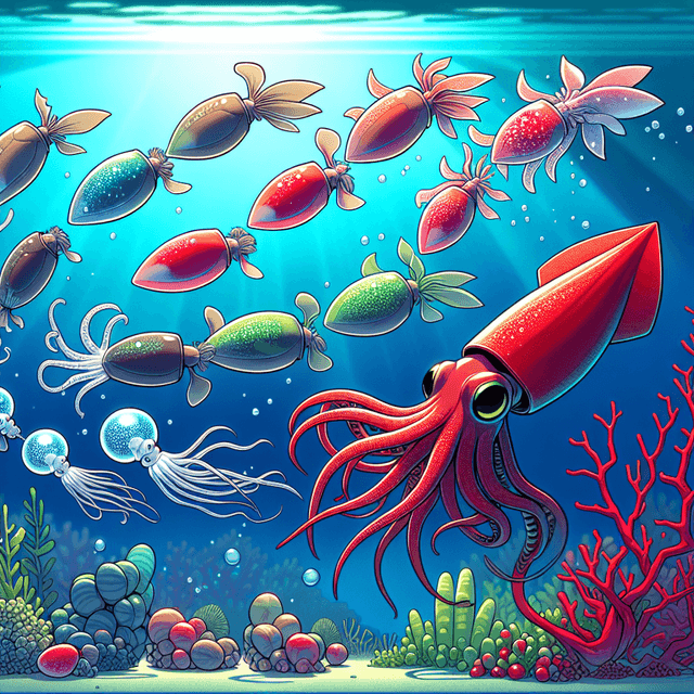 The Life Cycle of a Vampire Squid